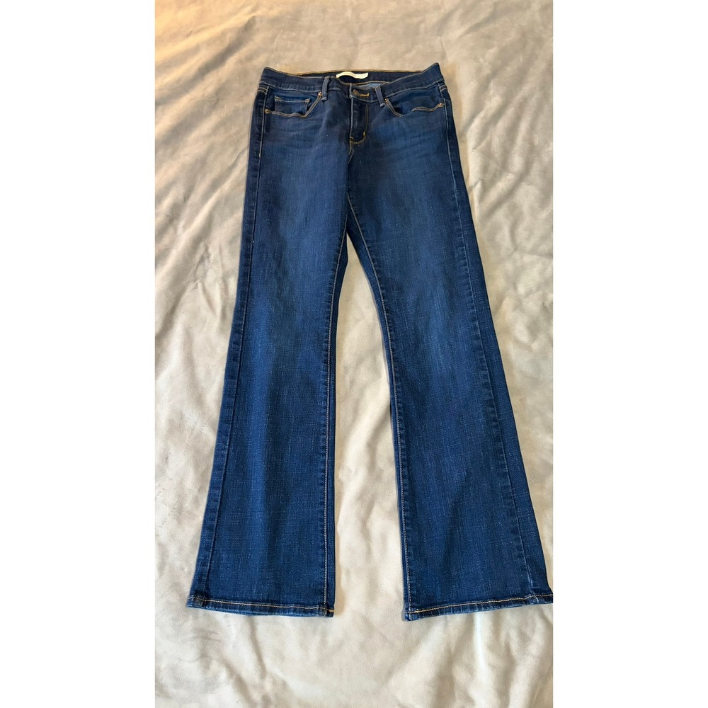 Levis Classic Bootcut Jeans Dark Wash Denim W28 L32 Size 6 39252-0031